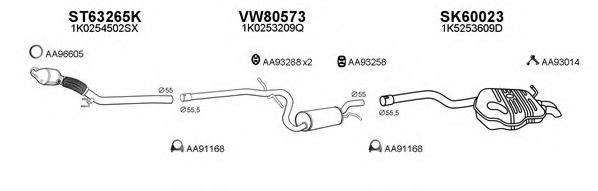 VENEPORTE 600095 Exhaust System